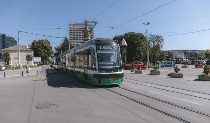 Uroczyste zakończenie dostaw tramwajów PESA dla Jassów w Rumunii.