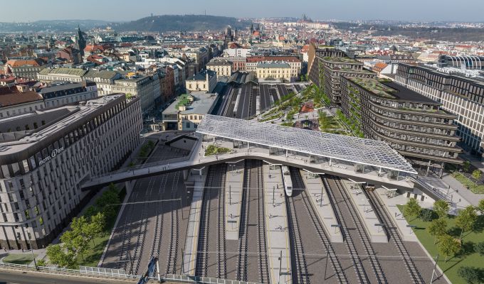 Rozpoczęła się modernizacja praskiej stacji kolejowej Masaryk
