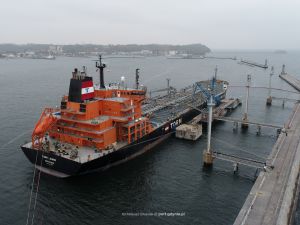 Rekordowy przeładunek ropy w Porcie Gdynia