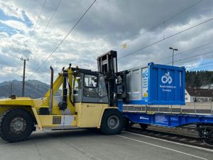 Transport gipsu - intermodalny i elektryczny
