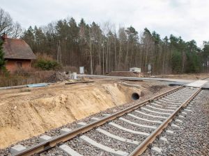Przebudowa linii kolejowej w okolicy Kwidzyna