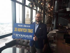 Ryanair ogłasza rekordowy rozkład lotów z Polski na zimę 2019/2020
