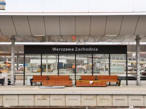 19 grudnia podróżni na stacji Warszawa Zachodnia wsiądą do pociągów z pierwszego nowego peronu