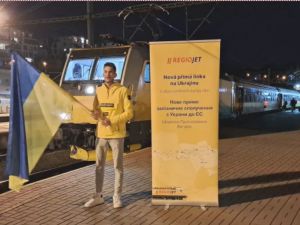 RegioJet wysłał pierwszy pociąg z Pragi do Chop