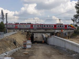 Nowe wiadukty kolejowe na linii Koluszki - Łódź już gotowe
