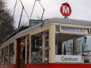 Gdańsk: mikołajki w zabytkowym tramwaju