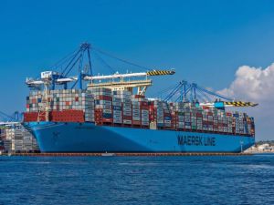 Maersk poprawił własny rekord załadunku jednego statku - kontenerowca