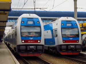 Koleje Ukraińskie: Do końca 2021 roku jeden z dwóch pociągów Skody będzie na trasie po remoncie 