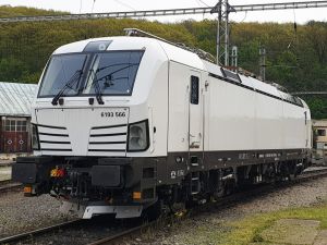 Koleje Czeskie odebrały pierwszą lokomotywę z tegorocznego zamówienia