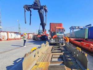 Przyjechał pierwszy testowy pociąg towarowy RCG z Ukrainy: TransFER Wiedeń-Kijów nabiera rozpędu