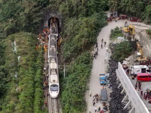 50 ofiar śmiertelnych, ponad 150 rannych -  obecny bilans ofiar katastrofy kolejowej na Tajwanie
