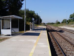 Mazowsze – Mordy Miasto nowe perony i dodatkowe dojście