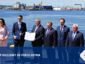 Wizyta premiera Mateusza Morawieckiego w Porcie Gdynia