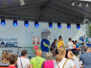 Piknik rodzinny w Kołobrzegu docelową stacją wakacyjnych imprez Kampanii Kolejowe ABC