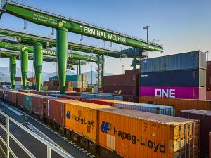Rekordowy rok dla usługi TransFER Wolfurt (Austria) - Port Rotterdam