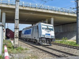 Zderzenie dwóch pociągów towarowych w Austrii