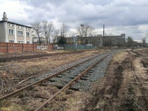 Stocznia Szczecin z połączeniem kolejowym