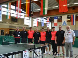 Polscy kolejarze na Mistrzostwach Europy w tenisie stołowym