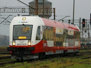 Arriva świętuje koniec remontu trasy Grudziądz - Chełmża