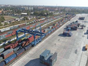 Kolej Białoruska (BŻD) zakończyła modernizację terminalu kontenerowego stacji Brześć Północny