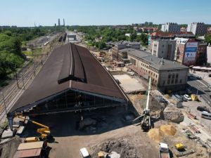 Ruszyły prace modernizacyjne historycznej hali peronowej dworca w Bytomiu