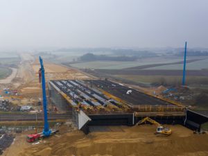 Raport z postępu prac na budowie S7 Napierki - Płońsk