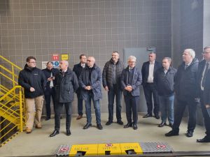 Przedstawiciele Urzędu Transportu Kolejowego odwiedzili Punkt Utrzymania Taboru Kolei Wielkopolskich