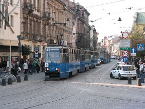 Kwesta dla niepełnosprawnych w krakowskim tramwaju