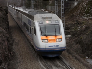 Mniej pasażerów w pociągach z Rosji do Finlandii
