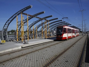 Nietypowe wiaty tramwajowe w Gdańsku