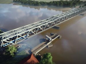 Wody Polskie oraz PKP PLK zmodernizują kolejowy most na Regalicy (Podjuchy)