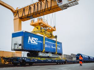 LTG Cargo i Koleje Ukraińskie testują nową trasę towarową Kowno-Kijów