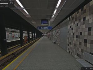 Pierwsza linia warszawskiego metra w sieci