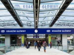 Gra miejska na nowym dworcu Kraków Główny