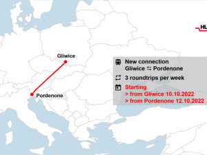 Nowy serwis intermodalny między Polską a Włochami w relacji Gliwice <=> Pordenone