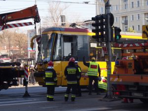 Zderzenie tramwajów w Warszawie [film]