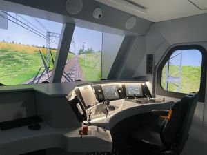 W Katowicach powstał pierwszy w Polsce symulator pojazdu kolejowego z systemem VR (Virtual Reality).