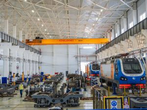 Alstom otworzył centrum produkcji i naprawy wózków w Astanie