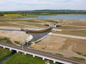 Największy zbiornik przeciwpowodziowy w Polsce jest już gotowy