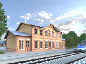 XIX-wieczny dworzec w Gąsocinie zmieni swoje oblicze