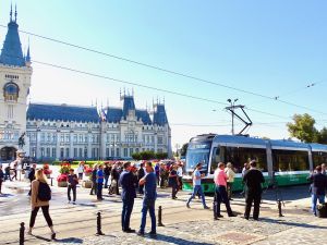 PESA przekazała dzisiaj oficjalnie pierwszy tramwaj dla Jassy w Rumunii
