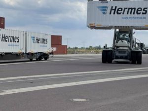 Hermes Germany testuje transgraniczny transport paczek koleją
