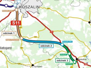 Znamy oferty na realizację S11 Koszalin - Bobolice