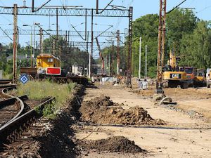 Trwa modernizacja linii Legnica - Lubin Górniczy