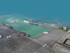 Port w Baku pobił 28-letni rekord przeładunku towarów