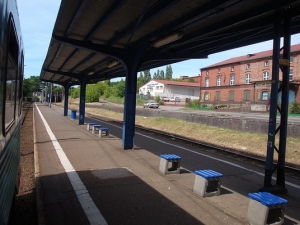 Wykolejenie pociągu w tunelu na stacji Toruń Miasto 