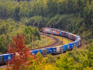 W okresie styczeń-październik br. ruch kontenerowy w sieci kolei rosyjskich wzrósł o 17,8% 