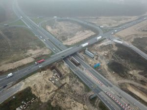 Budowa nowego wiaduktu na węźle Szczecin Kijewo będzie wznowiona