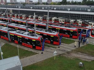 Wszystkie tramwaje Pesa Twist2 dostarczone do Częstochowy. 