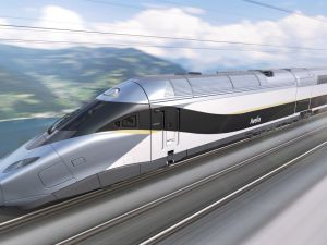 Pociąg dużej prędkości Avelia Horizon firmy Alstom zdobywa nagrodę German Design Award